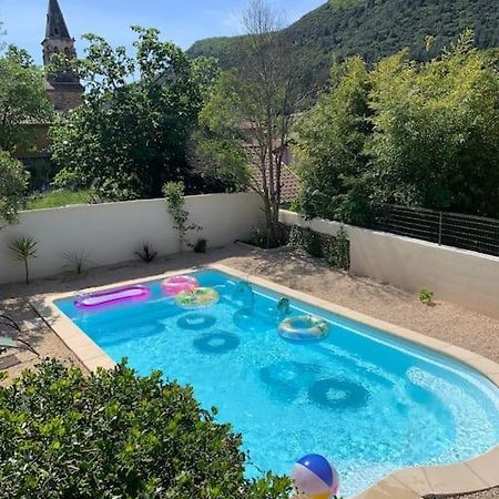 Villa Avec Piscine Dans Les Cevennes Besseges Extérieur photo