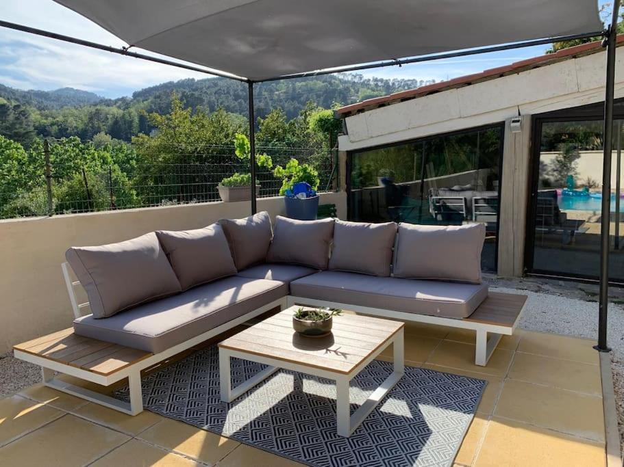 Villa Avec Piscine Dans Les Cevennes Besseges Extérieur photo