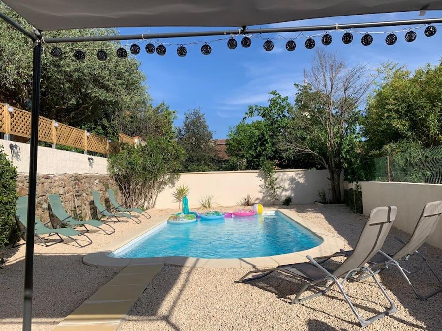 Villa Avec Piscine Dans Les Cevennes Besseges Extérieur photo
