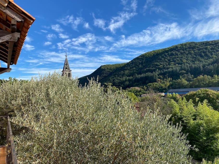 Villa Avec Piscine Dans Les Cevennes Besseges Extérieur photo