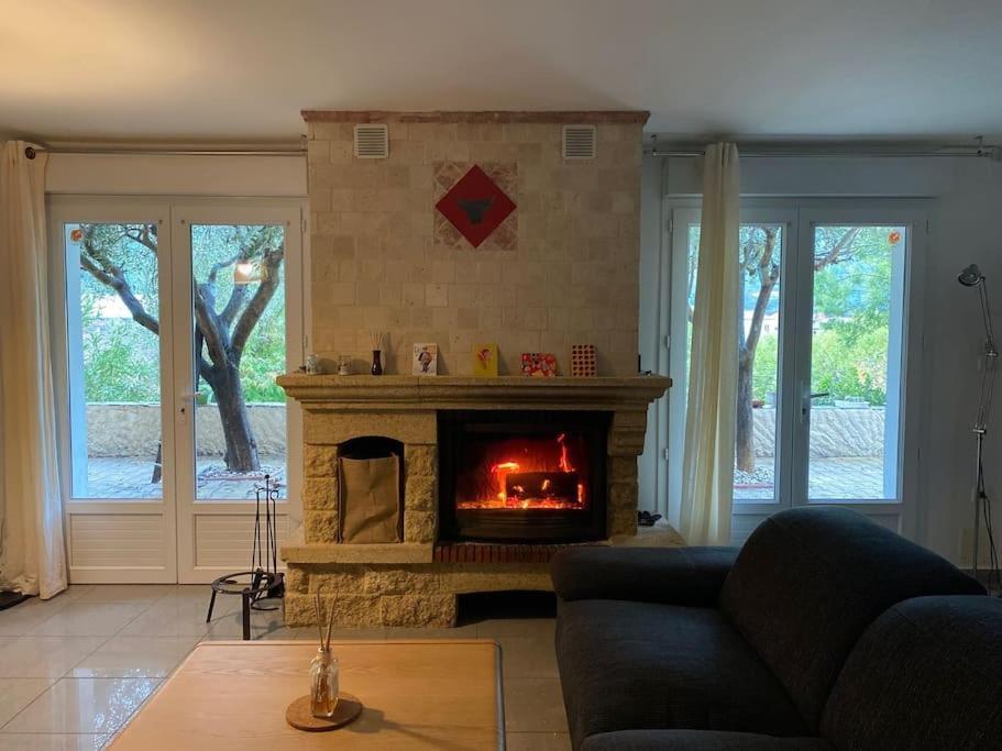 Villa Avec Piscine Dans Les Cevennes Besseges Extérieur photo