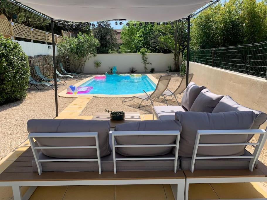 Villa Avec Piscine Dans Les Cevennes Besseges Extérieur photo