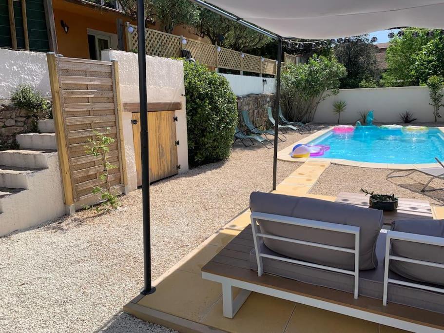 Villa Avec Piscine Dans Les Cevennes Besseges Extérieur photo